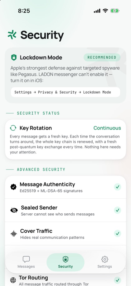 Security overview